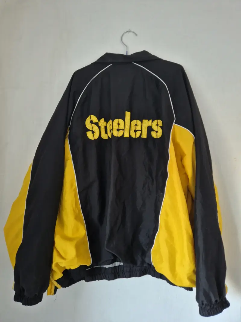Chaqueta NFL Steelers negra y amarilla - 2