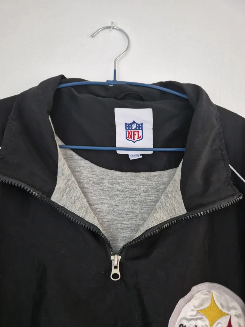 Chaqueta NFL Steelers negra y amarilla - 3
