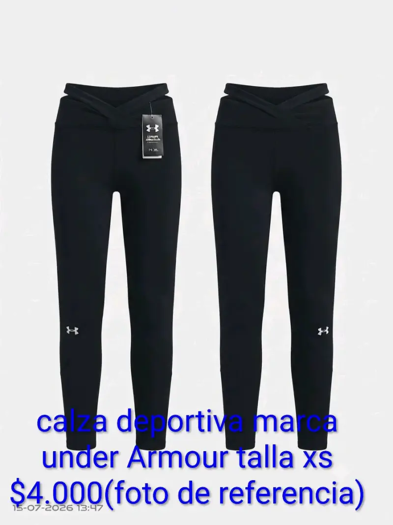 Calzas deportivas Under Armour , GAP negras