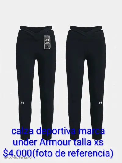 Calzas deportivas Under Armour , GAP negras - miniatura 1