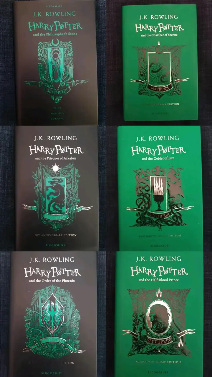 Colección Harry Potter Edición Slytherin [INGLÉS] - 1