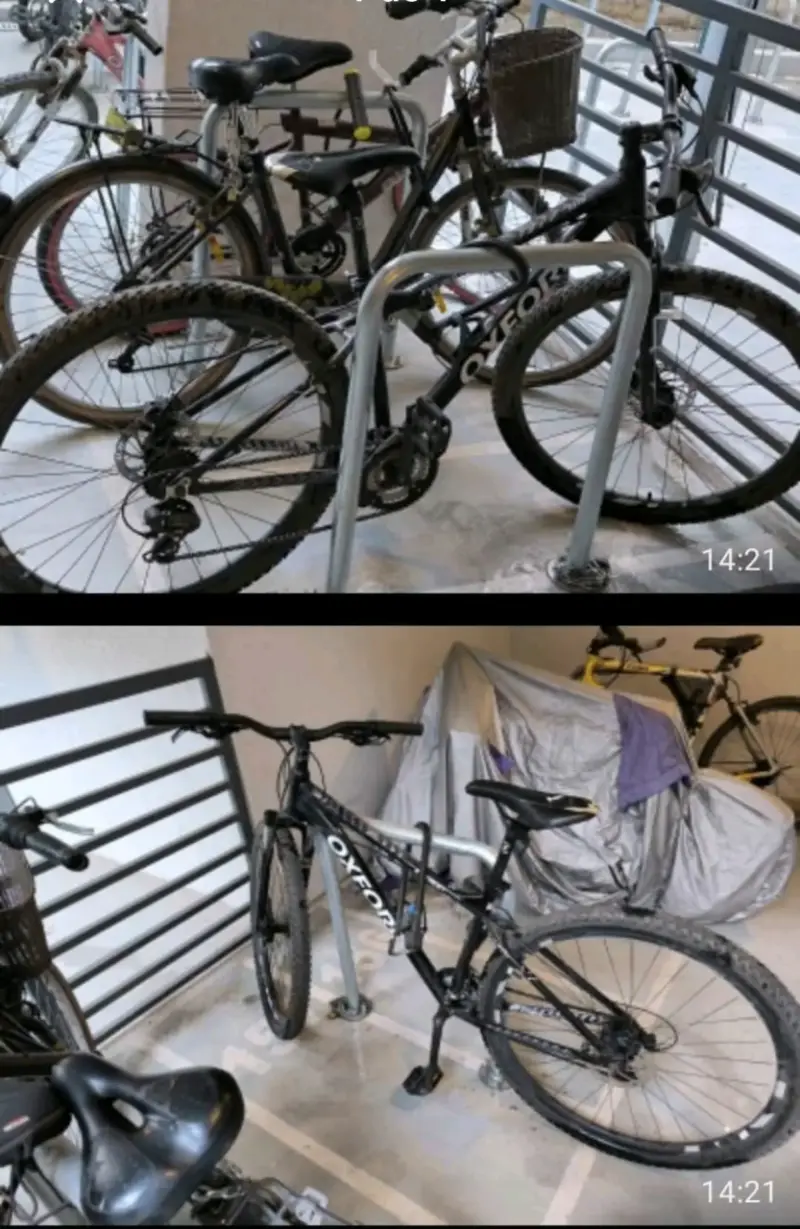 Bicicleta Oxford montaña negra en buen estado