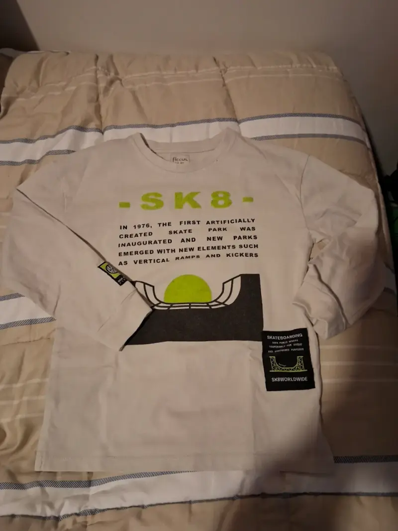Poleras manga larga para niños - 1