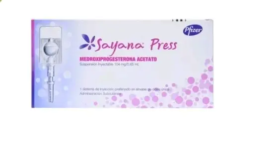 Inyección anticonceptiva Sayana Press Pfizer