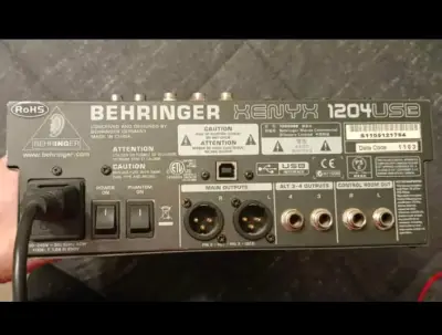 Mixer Behringer Xenyx 1204USB - miniatura 2