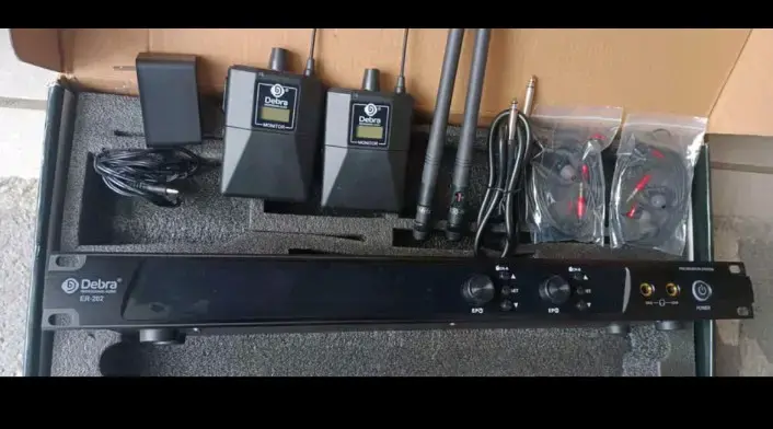 Sistema de monitoreo de audio profesional Debra - 3