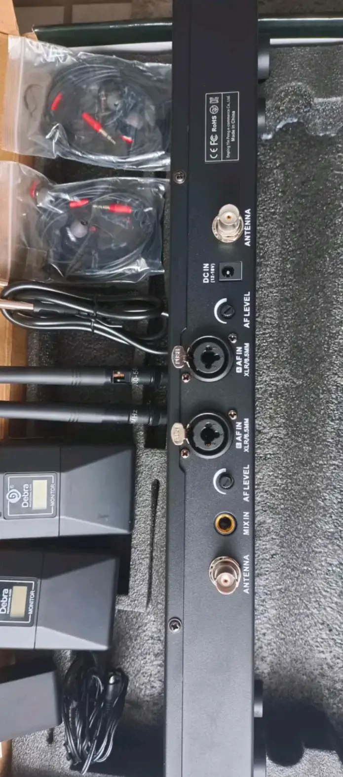 Sistema de monitoreo de audio profesional Debra - 5