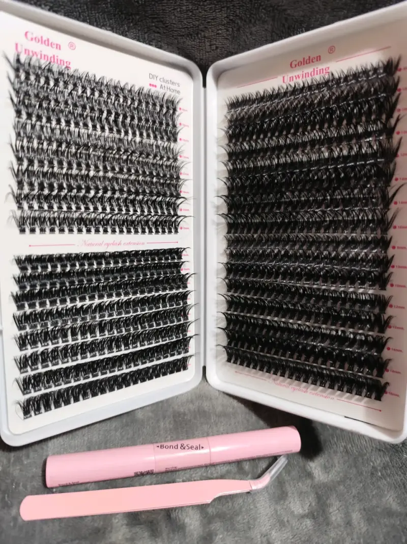 Extensiones de pestañas Golden Unwinding