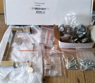kit Manilla fijación y rodamiento para Mampara - miniatura 1