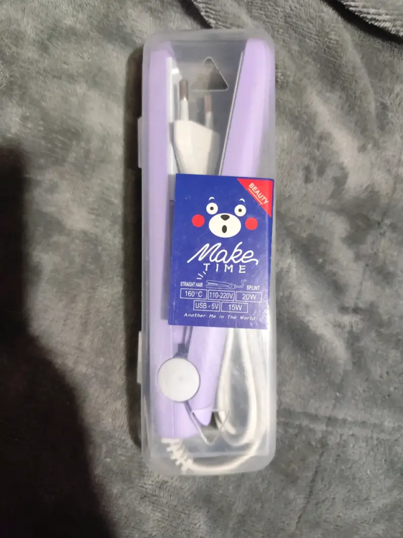 Plancha de pelo portátil Make Time - 1
