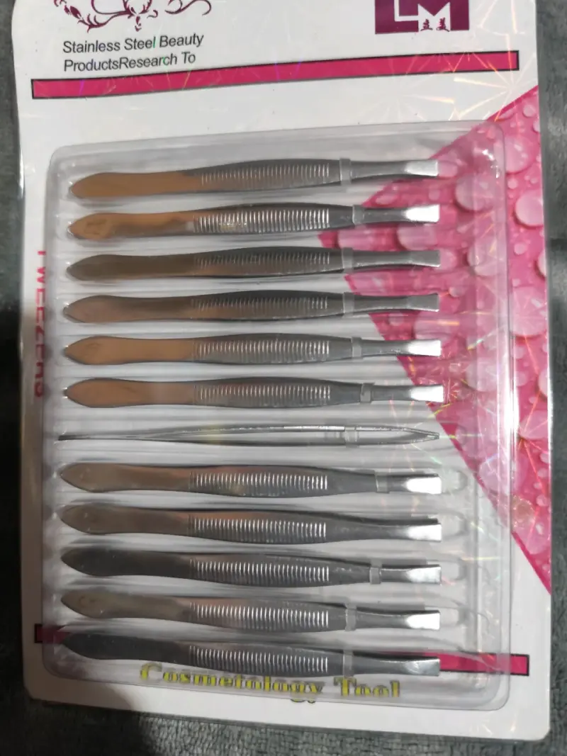 Set de pinzas de acero inoxidable LM - 2