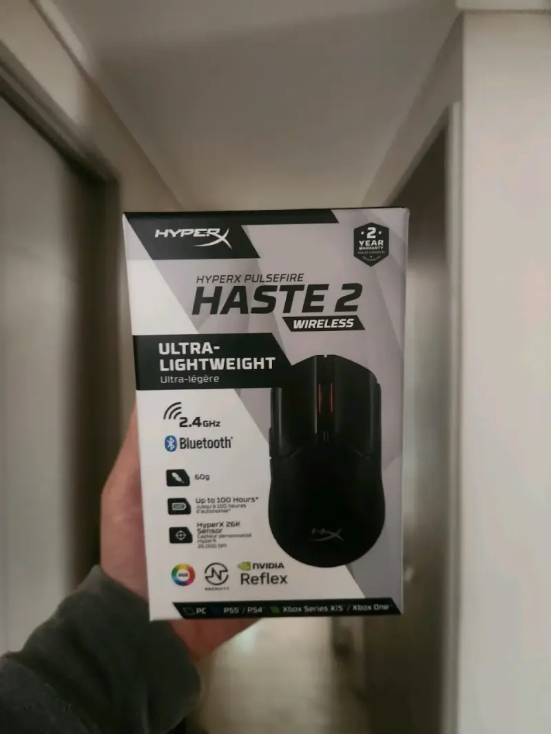 Mouse inalámbrico HyperX Pulsefire Haste 2 - 1