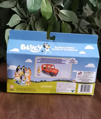 Set de figuras Bluey y familia Originales - miniatura 2