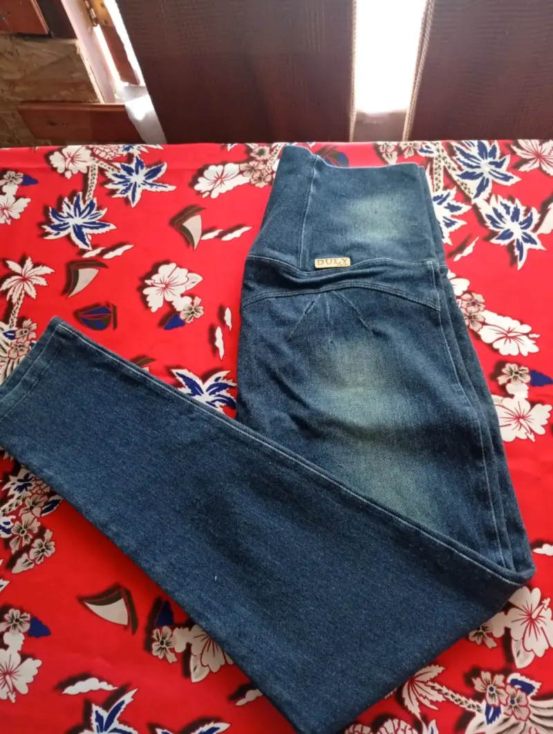 Jeans azul marca Duly para mujer - 1