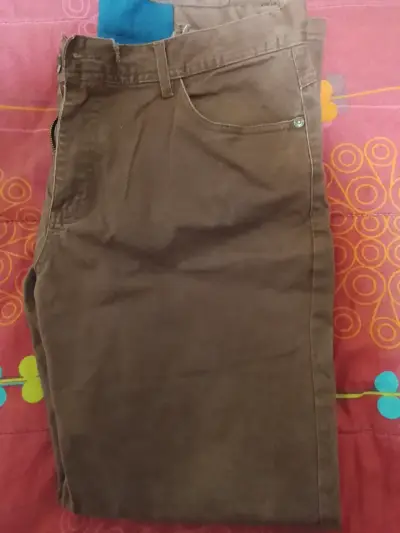 Pantalon marron hombre - miniatura 1
