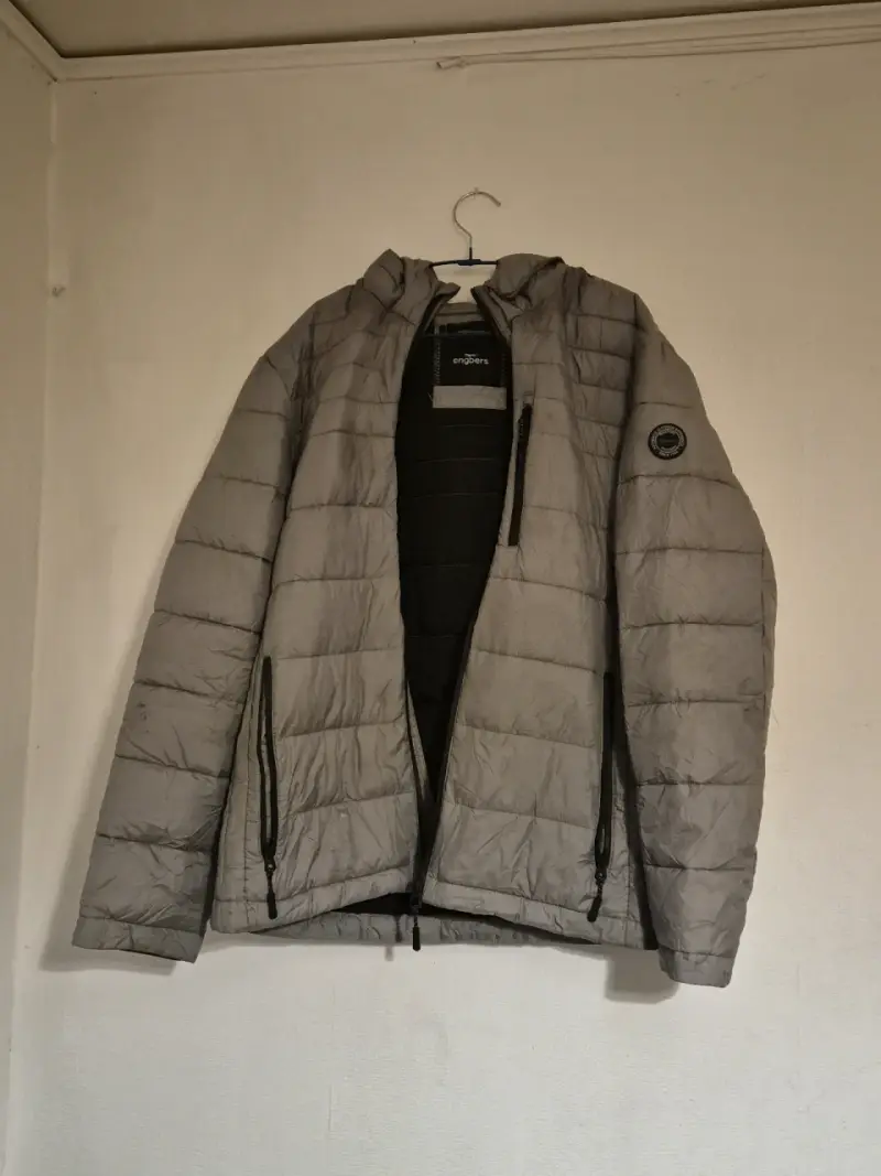 Parka liviana acolchada de hombre (estilo puffer) - 2