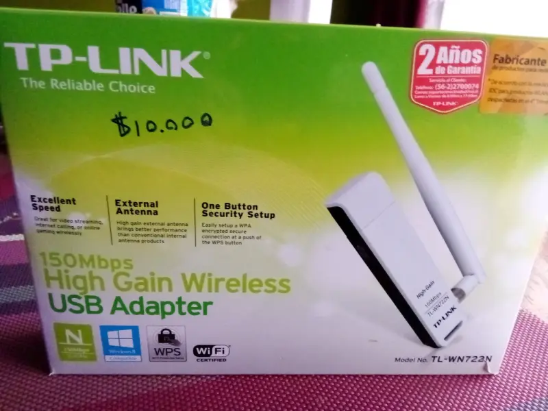 Adaptador USB inalámbrico TP-Link 150Mbps - 1