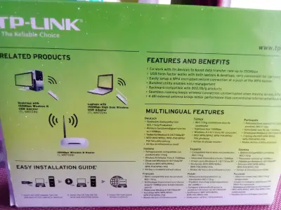 Adaptador USB inalámbrico TP-Link 150Mbps - miniatura 2