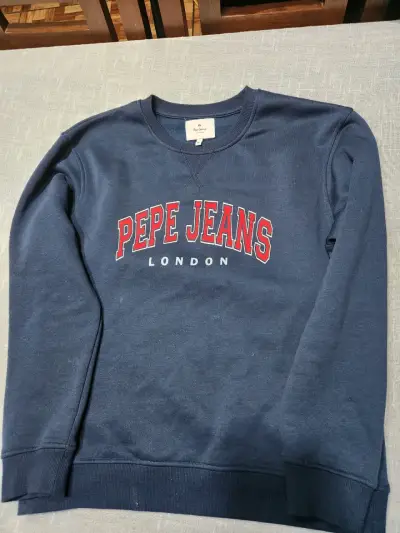 Polerón Pepe Jeans azul marino talla 16 - miniatura 1