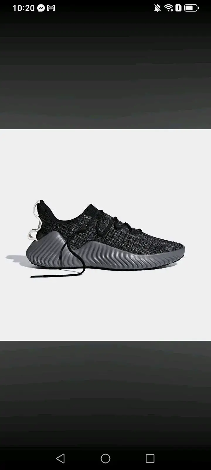 Zapatillas Adidas Alpha Bounce negras para hombre - 5