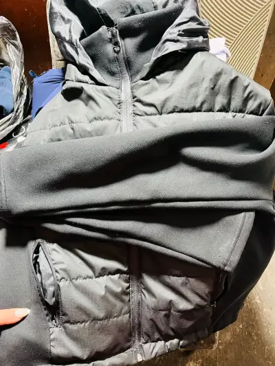 Polerón negro SikSilk con cierre - miniatura 4