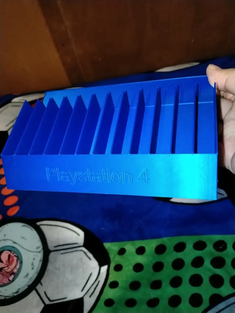 Organizador de juegos para PlayStation 4 azul