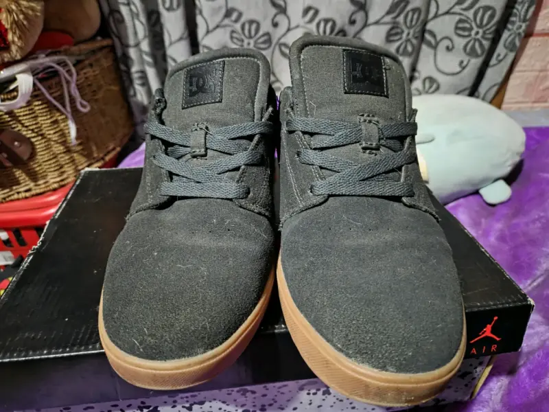 Zapatillas DC negras de skate - 4