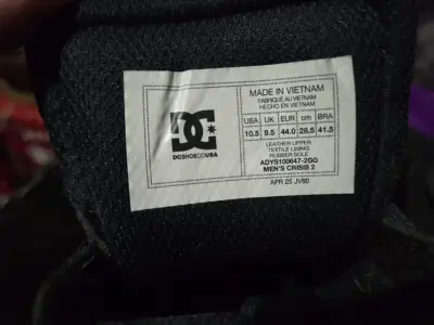 Zapatillas DC negras de skate - miniatura 6