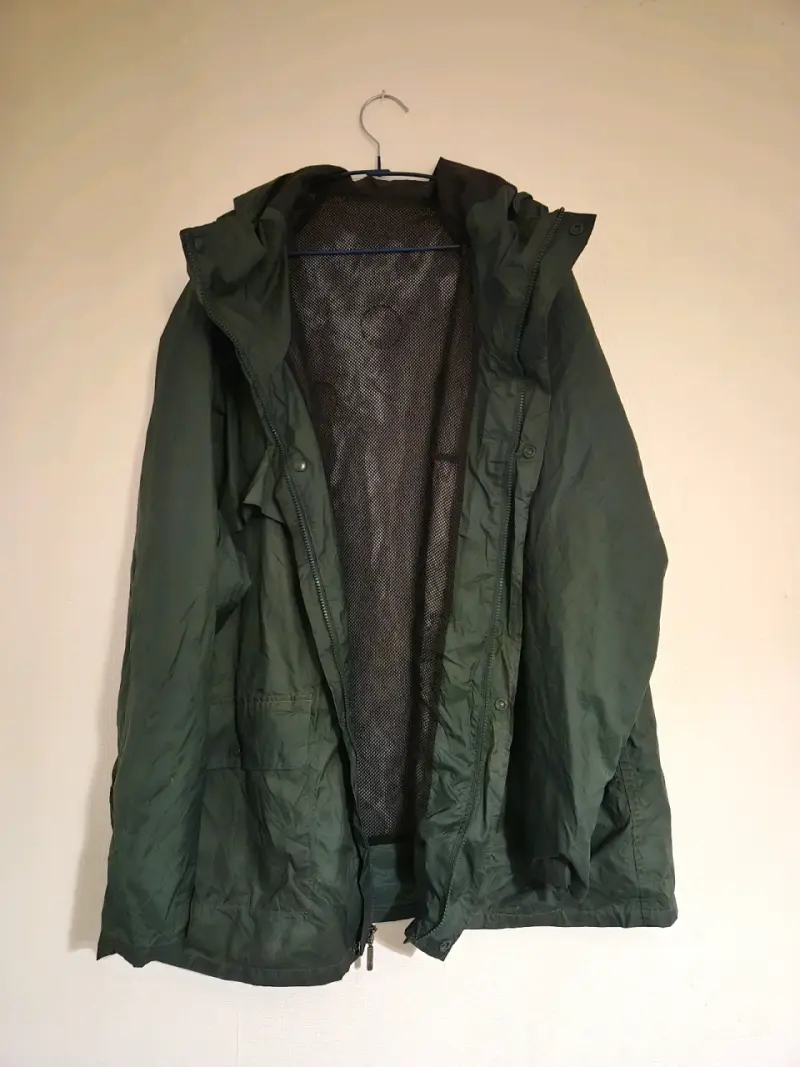 Chaqueta Técnica Outdoor Verde – Cortaviento - 2