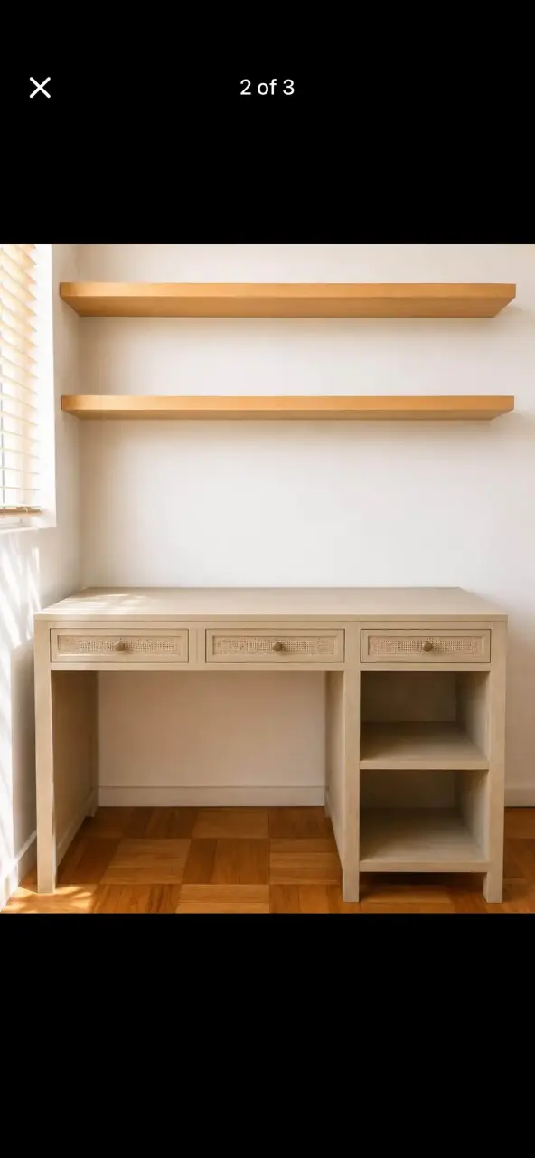 Escritorio de madera - 2