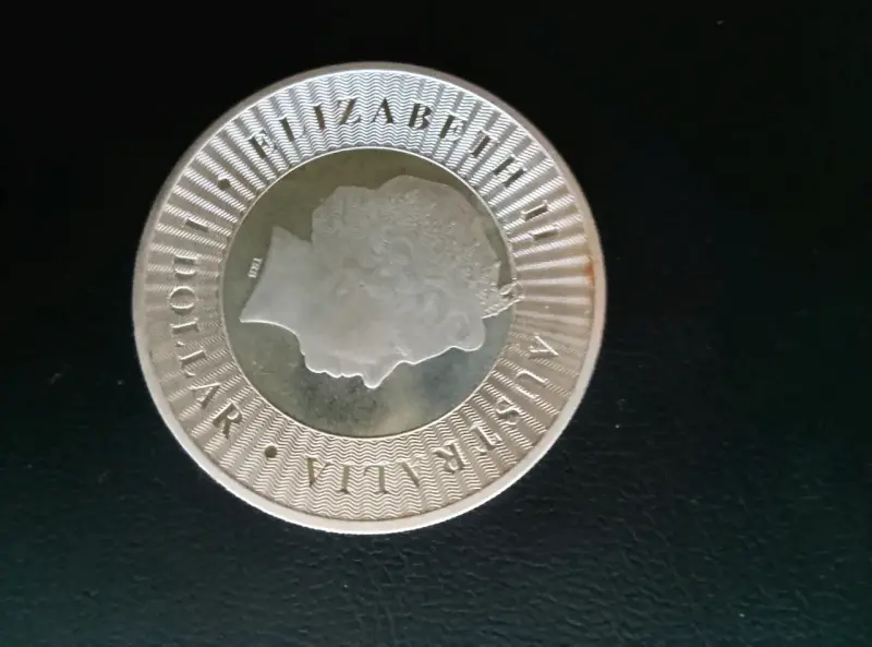 Moneda conmemorativa australiana de plata - 1