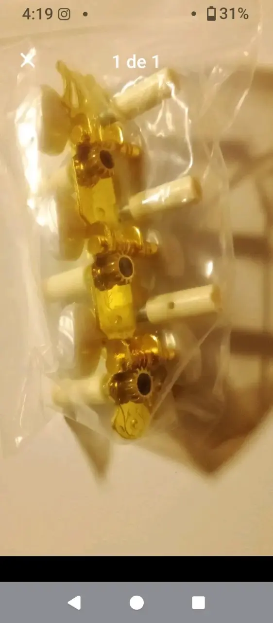 Clavijas guitarra clásica