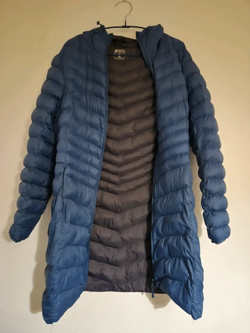 Chaqueta larga de plumas mujer - 2