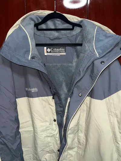 Chaqueta Columbia XCO impermeable gris - miniatura 1