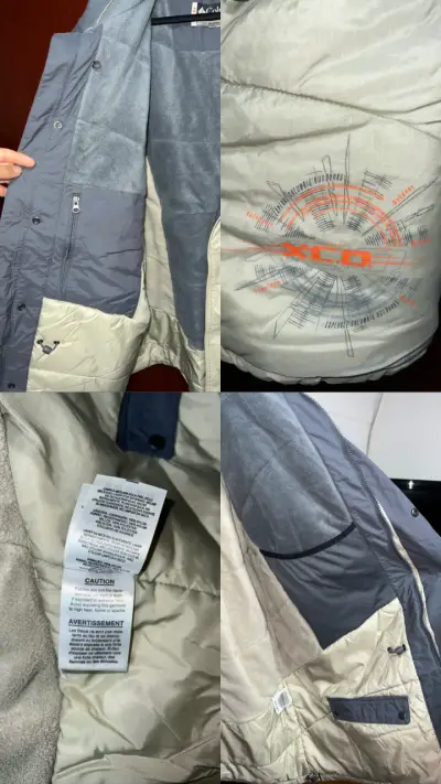 Chaqueta Columbia XCO impermeable gris - miniatura 5