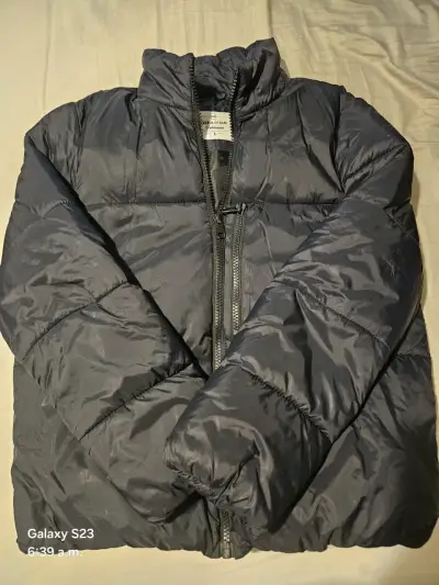 Chaqueta acolchada negra talla L - miniatura 1
