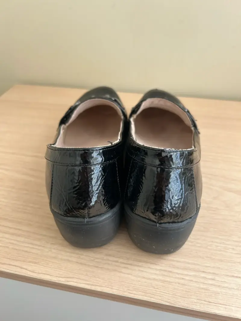 Mocasines negros estilo cocodrilo - 2