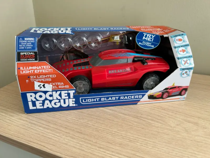 Auto de juguete Rocket League Light Blast Racers - 1
