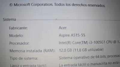 Laptop Acer en buen estado - miniatura 4