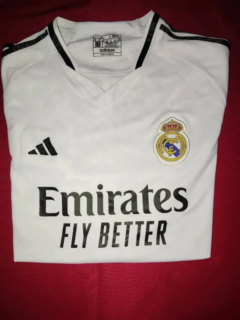 Camiseta Real Madrid Adidas blanca - 1
