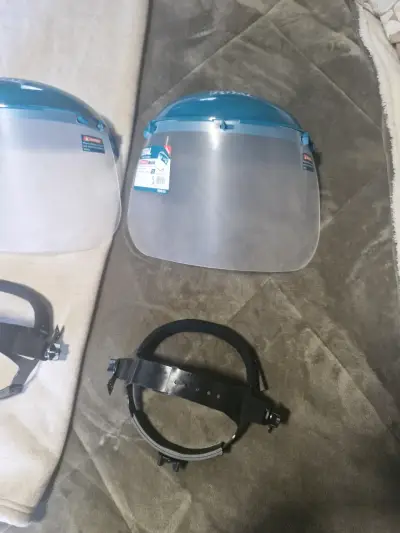 Visor de protección facial Total transparente - miniatura 2