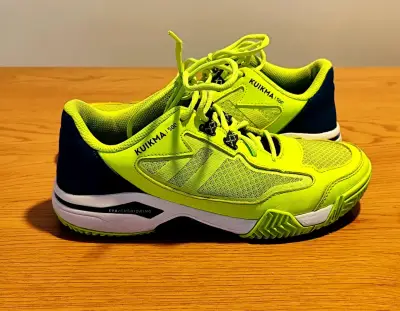 Zapatillas deportivas Kuikma 500 verde neón - miniatura 2