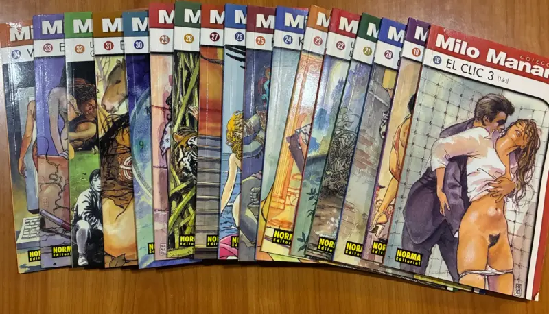 Colección Milo Manara Cofres 1 y 2 - 3