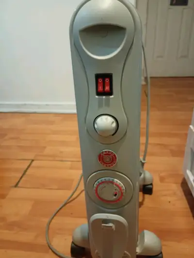 Calefactor eléctrico de aceite con termostato - miniatura 1