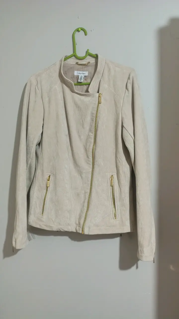 Chaqueta Calvin Klein beige elegante - 3