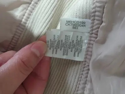 Chaqueta Calvin Klein beige elegante - miniatura 5