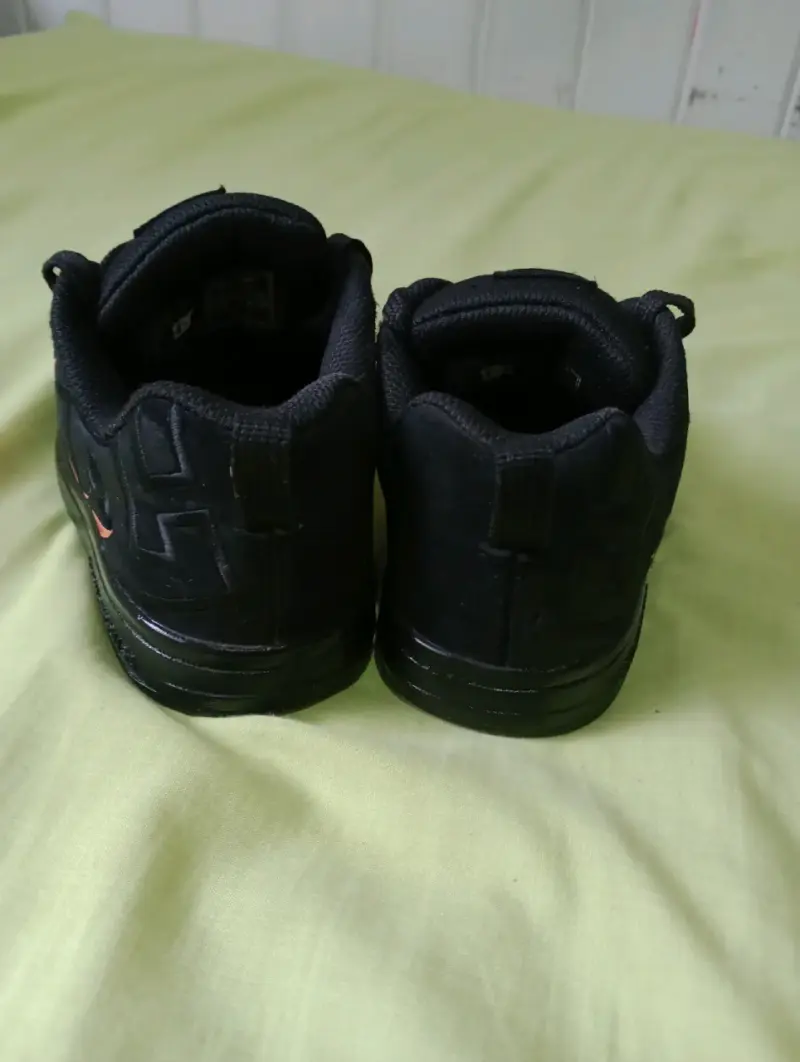 Zapatillas DC negras con diseño de llamas talla 31 - 4
