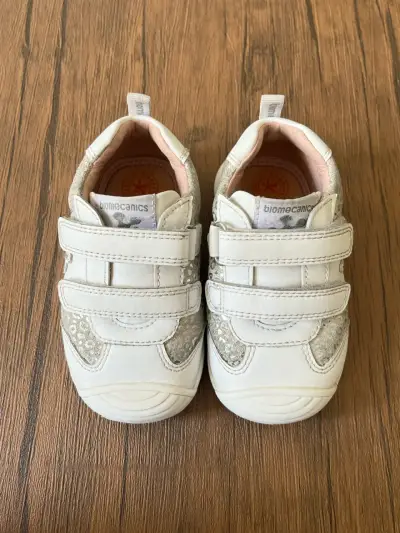 Zapatillas blancas Biomecanics para bebé - miniatura 5