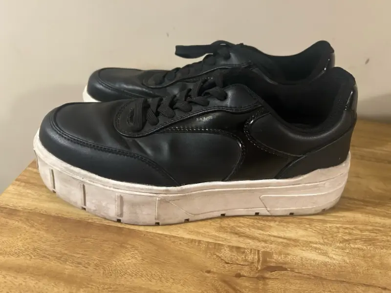 Zapatillas negras bamers - 3