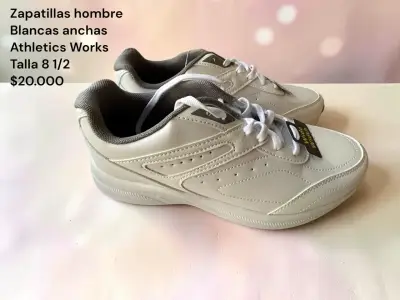 Zapatillas deportivas blancas para hombre - miniatura 4